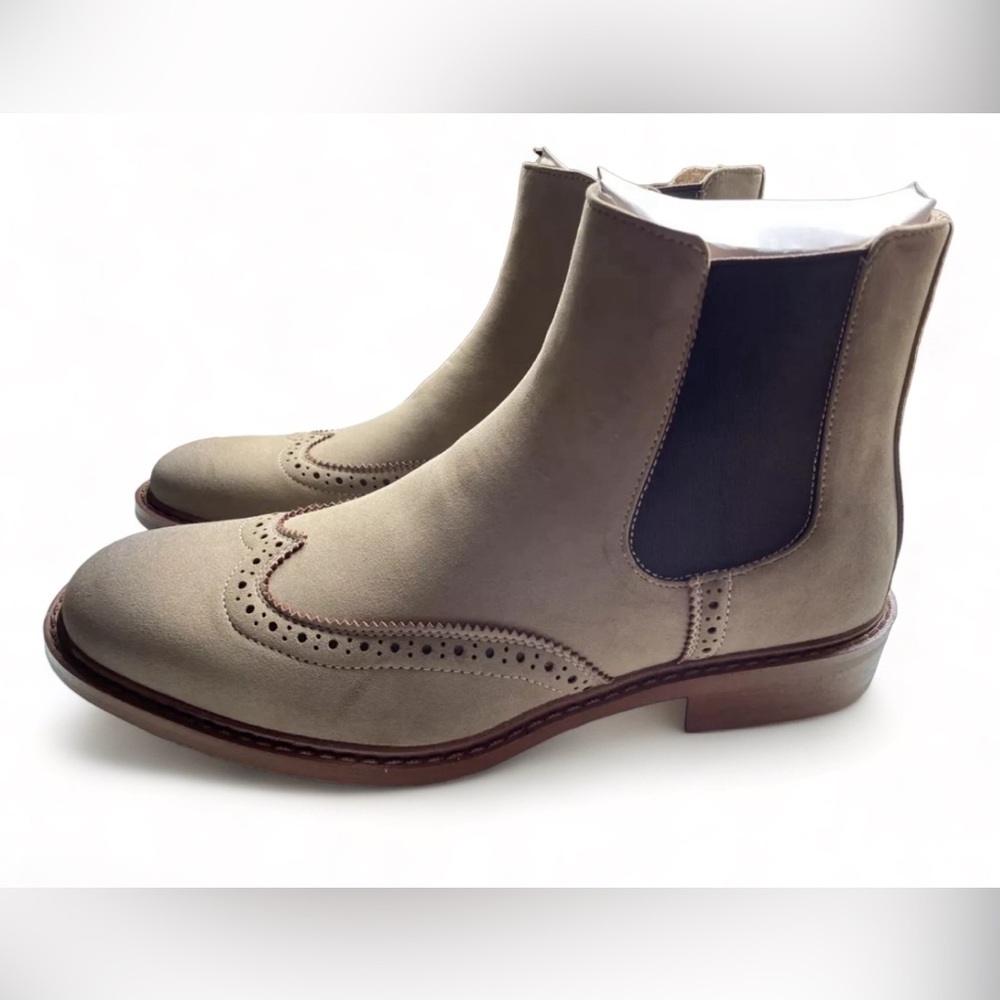 🖤🖤 Kenneth Cole Reaction Knock Chelsea Boot Men’s Size 11 M Taupe New